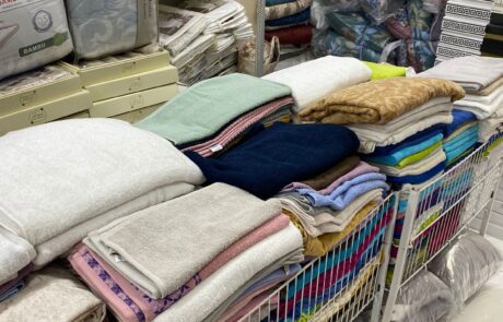 Dəsmal satışı, klinikalar və otellər üçün, Türkiyə istehsalı.